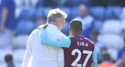 Bizarre bacon roll incident makes Patrice Evra’s reunion with David Moyes an unexpected one