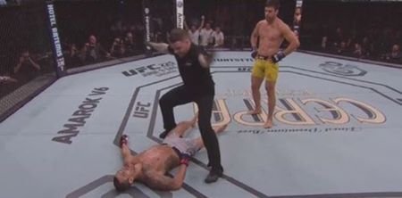 Lyoto Machida recreates two of the most famous knockouts in UFC history to retire Vitor Belfort