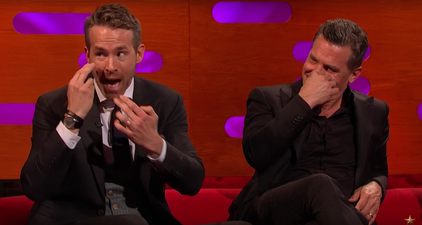 Ryan Reynolds shared a hilarious story of an inappropriate fan encounter on Graham Norton