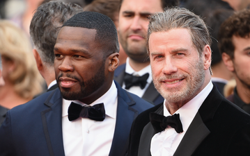 John Travolta joined 50 Cent on stage last night and it was hilarious