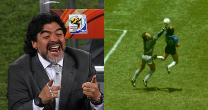 Diego Maradona refuses to apologise for Hand of God goal, declining Peter Shilton reunion