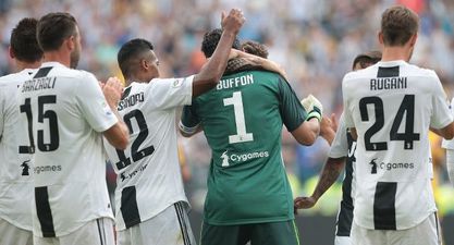 WATCH: Not a dry eye in the house as Gianluigi Buffon exits the field as a Juventus player for the final time