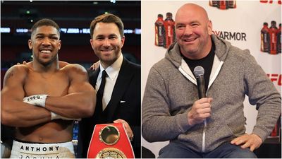 Dana White denies trying to steal Anthony Joshua from Matchroom