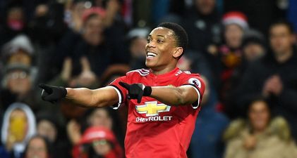 Manchester United fans are absolutely loving Anthony Martial’s response to a Liverpool fan on Twitter