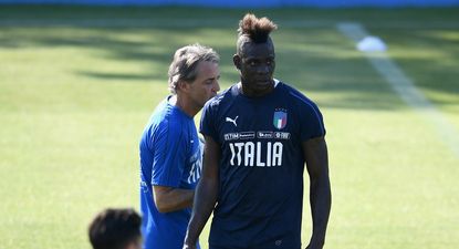 WATCH: Mario Balotelli scores stunning goal on return to Italy squad