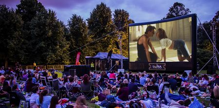 I went to my first open air cinema and “had the time of my life”