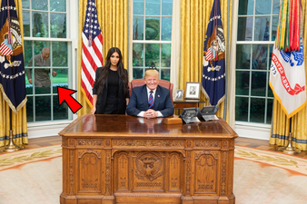 9 things you might’ve missed in Kim Kardashian’s photograph with Donald Trump