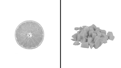 Quiz: Can you guess which food we’ve turned black and white?