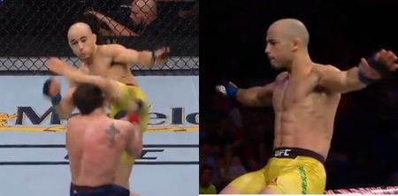 UFC star Marlon Moraes ends 20-fight win streak with outrageous knockout