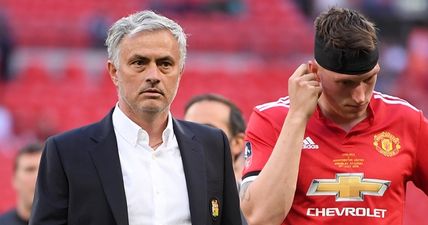 Jose Mourinho’s dressing room behaviour after Man United’s FA Cup defeat was striking