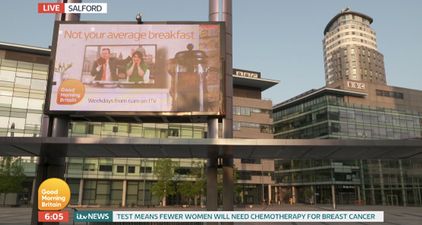 Piers Morgan trolls BBC Breakfast with massive billboard outside their studio