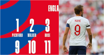 England’s World Cup squad numbers have been announced