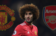 Marouane Fellaini will meet with Arsenal this month to discuss a move