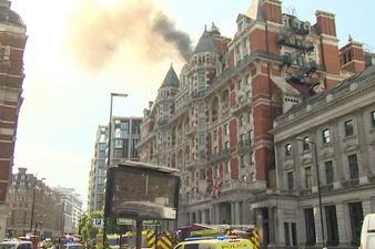 20 fire engines and 120 firefighters called to fire at central London hotel