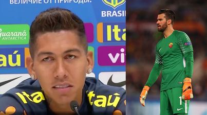 Roberto Firmino confirms Alisson has asked him about a move to Liverpool