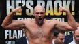 Tyson Fury weighs in for comeback fight and is considerably bigger than his opponent