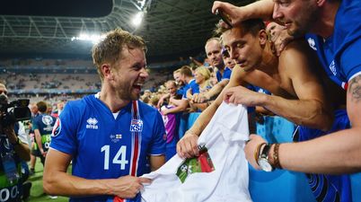 Iceland player takes aim at British football, saying ‘it’s just launching the ball forward’