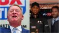 Frank Warren confirms Anthony Joshua’s next fight before Eddie Hearn