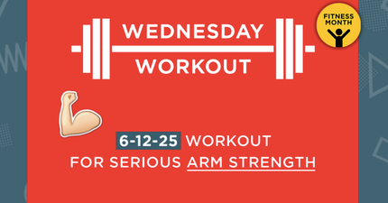 The 6-12-25 workout for serious arm size