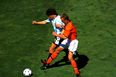 World Cup Moments: Dennis Bergkamp’s perfect first touch helps sink Argentina