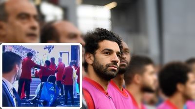 Mohamed Salah’s reaction to pre-match shoulder pat did not go unnoticed