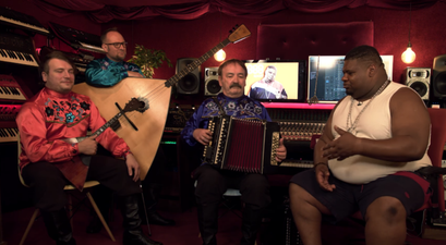 WATCH: Big Narstie has teamed up with a Russian folk band for the song you need right now