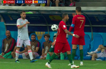 Cristiano Ronaldo had the last laugh after gloriously petty incident with Jordi Alba