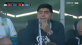 Diego Maradona spotted making ‘racist gesture’ during Argentina vs Iceland match