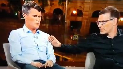 The tension was real between Roy Keane and Slaven Bilic in the ITV studio