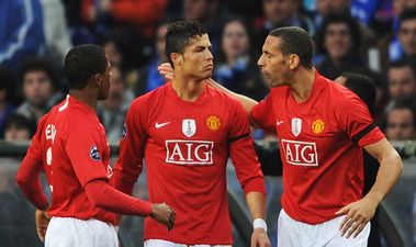 Patrice Evra recalls how ‘upset’ Cristiano Ronaldo responded to table tennis defeat by Rio Ferdinand