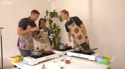 BBC did a pundit cook-off at half-time and it was absolutely ridiculous