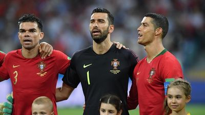 Here’s why Cristiano Ronaldo turns to the side during Portugal’s national anthem