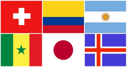 QUIZ: Can you name the World Cup team from their flag?