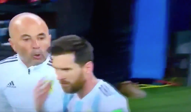 Jorge Sampaoli ‘asked Messi’ about making Sergio Aguero change