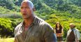 The Rock announces Jumanji sequel and somehow ends up in a feud with Busted