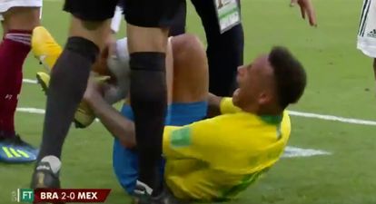 Neymar mocked for reaction to Miguel Layún’s ‘stamp’