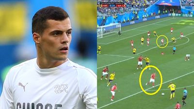 Granit Xhaka’s role in Sweden’s winning goal needs to be highlighted