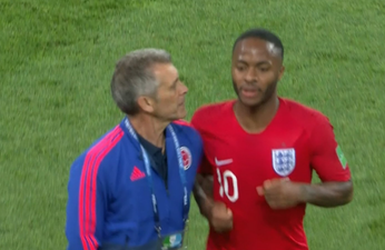 Raheem Sterling speaks out on that shoulder barge from Colombian coach