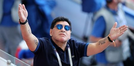 Diego Maradona launches into extraordinary anti-England rant after Colombia win