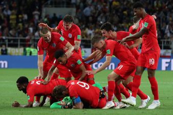 Jesse Lingard was next in line to take a penalty for England against Cololmbia