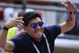 Diego Maradona apologises for comments about England’s win over Colombia