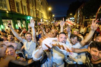 Woman suffers horror injuries after England fan throws pint during Colombia win