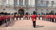 WATCH: British Army Band plays “Three Lions” at the Changing of the Guard