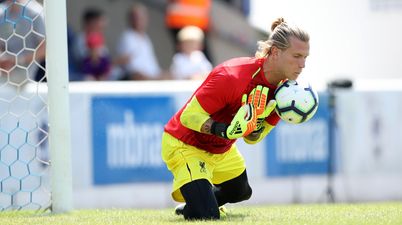 WATCH: Loris Karius drops an absolute clanger during warm up for pre-season friendly