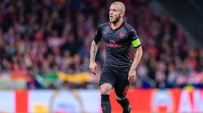 Jack Wilshere spotted outside London Stadium wearing West Ham shirt