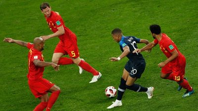 Kylian Mbappe went full Fifa in semi-final victory over Belgium