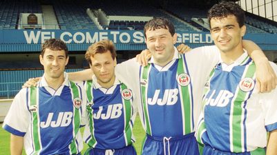 Wigan Athletic’s new kit is a welcome blast from the past