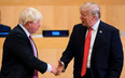 Donald Trump describes Boris Johnson as future PM and attacks Sadiq Khan