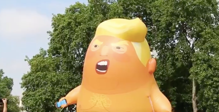 Angry baby Trump blimp will take flight in Scotland today