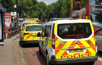 Woman dies after being hit by underground train in East London